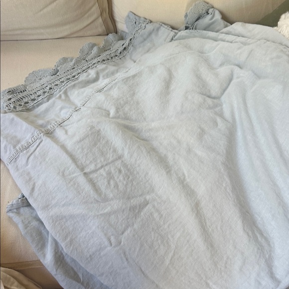 Bella Notte King Crochet Lace Sheet - Picture 2 of 4